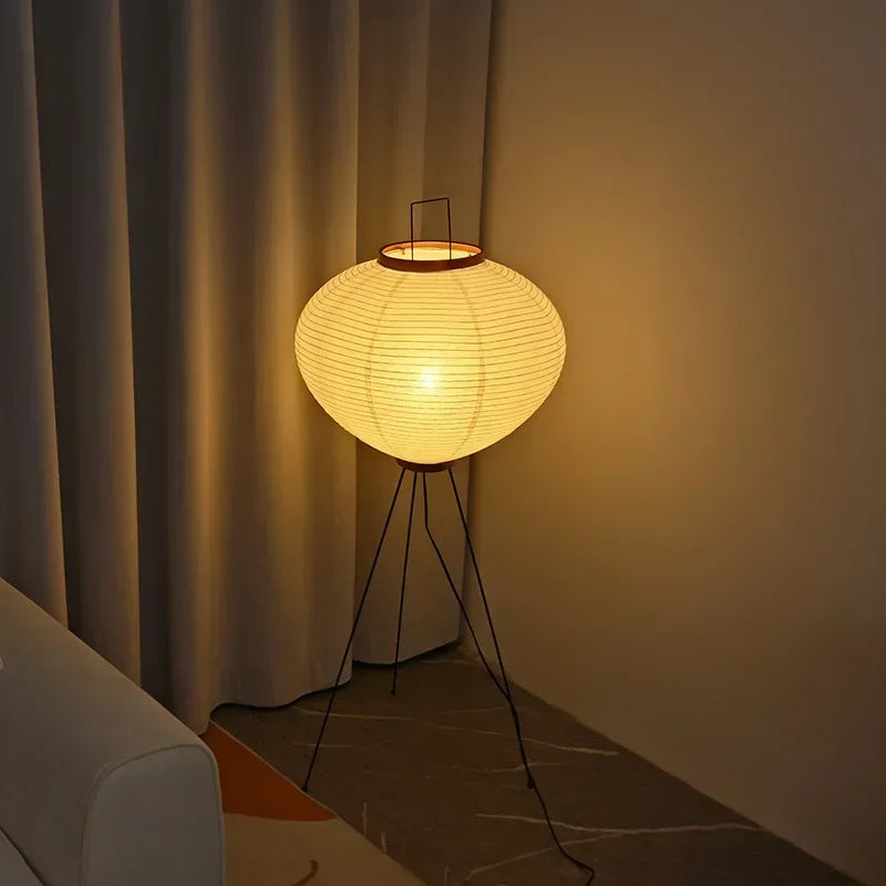 Paper Moon Floor Lamp
