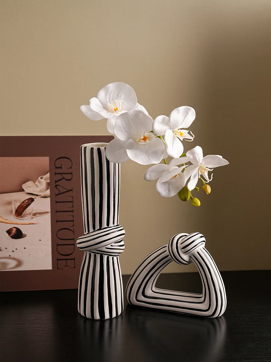 Tuxedo Vase