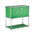 2-Panel Display Storage Cabinet