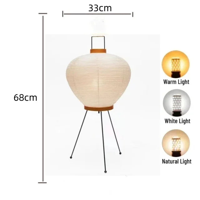 Paper Moon Floor Lamp