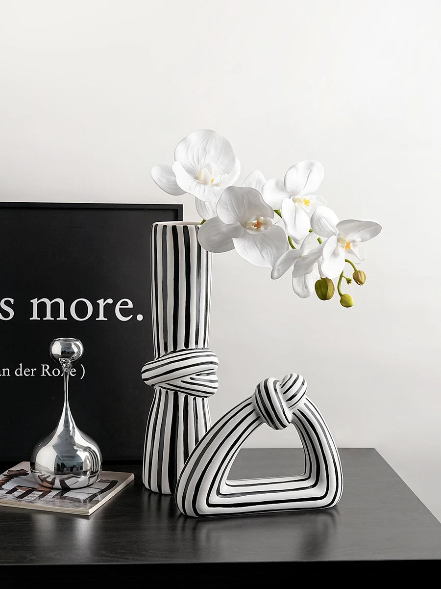 Tuxedo Vase