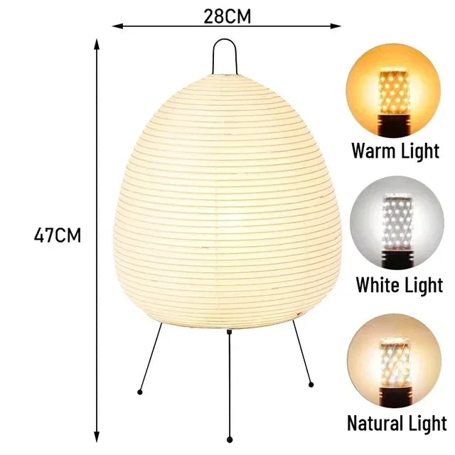 Paper Moon Floor Lamp