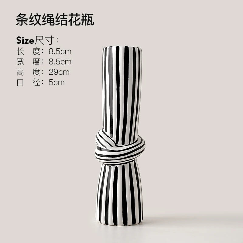Tuxedo Vase