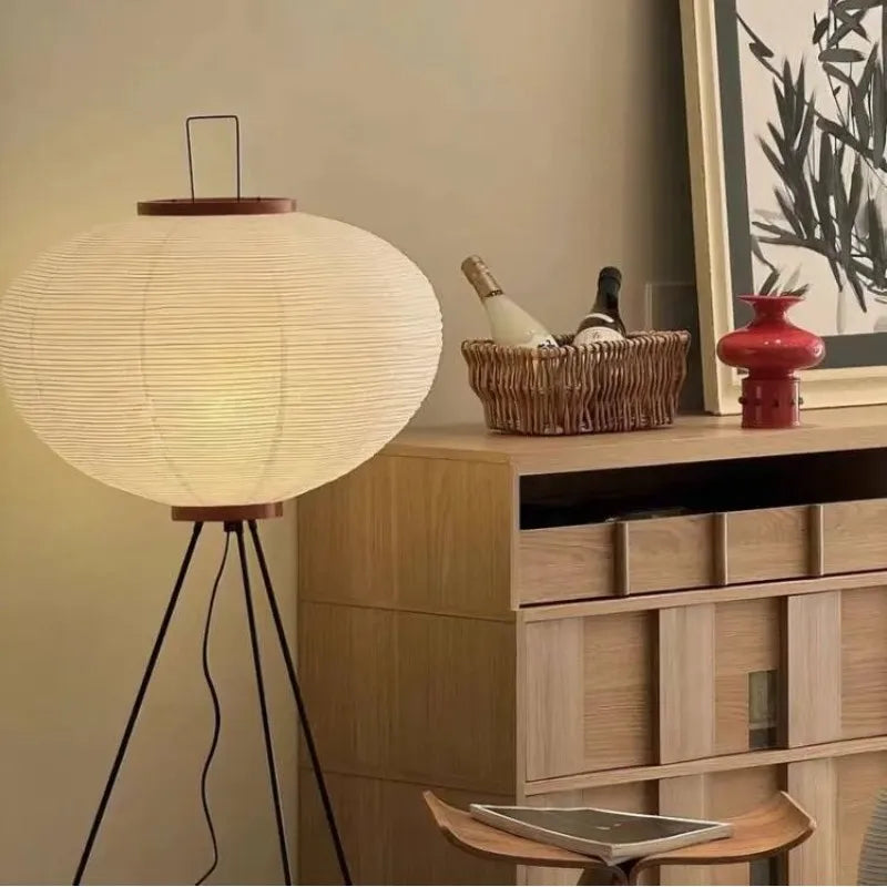 Paper Moon Floor Lamp