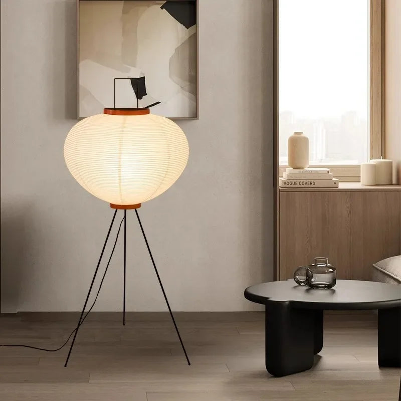 Paper Moon Floor Lamp