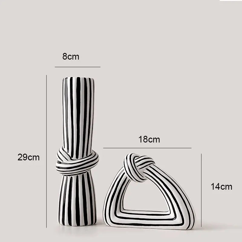 Tuxedo Vase